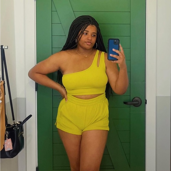 OFFLINE By Aerie Seamless One Shoulder Longline Sports Bra - Picture 5 of 5